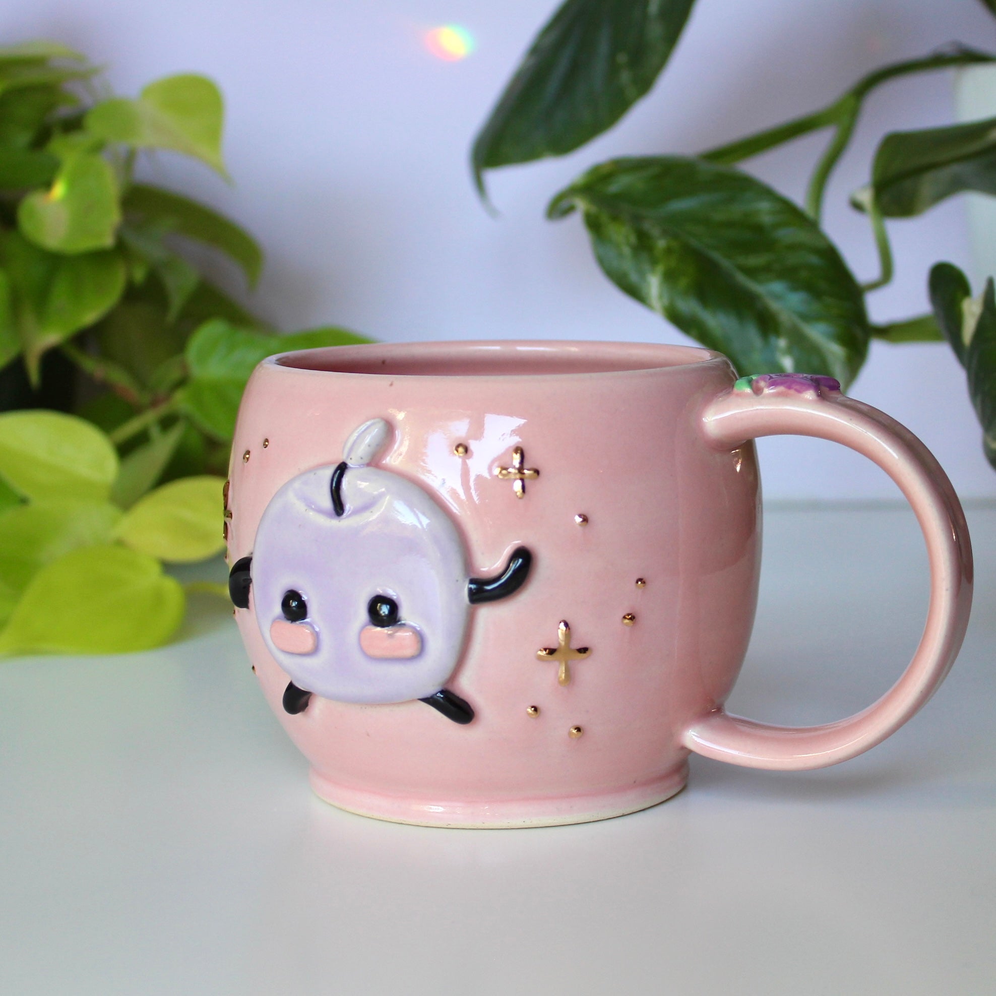 Junimo Mug - 17oz Pink & Lilac Purple - Second