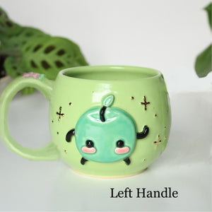 ⭐️PREORDER: Green Junimo - Green Apple Mug - 18oz