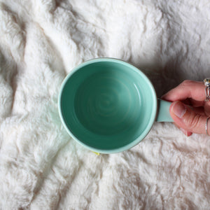 Plumbob Mug - Aqua Blue 16oz