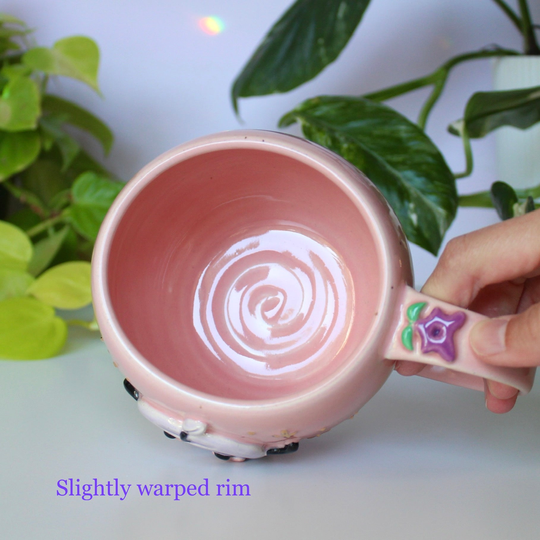 Junimo Mug - 17oz Pink & Lilac Purple - Second