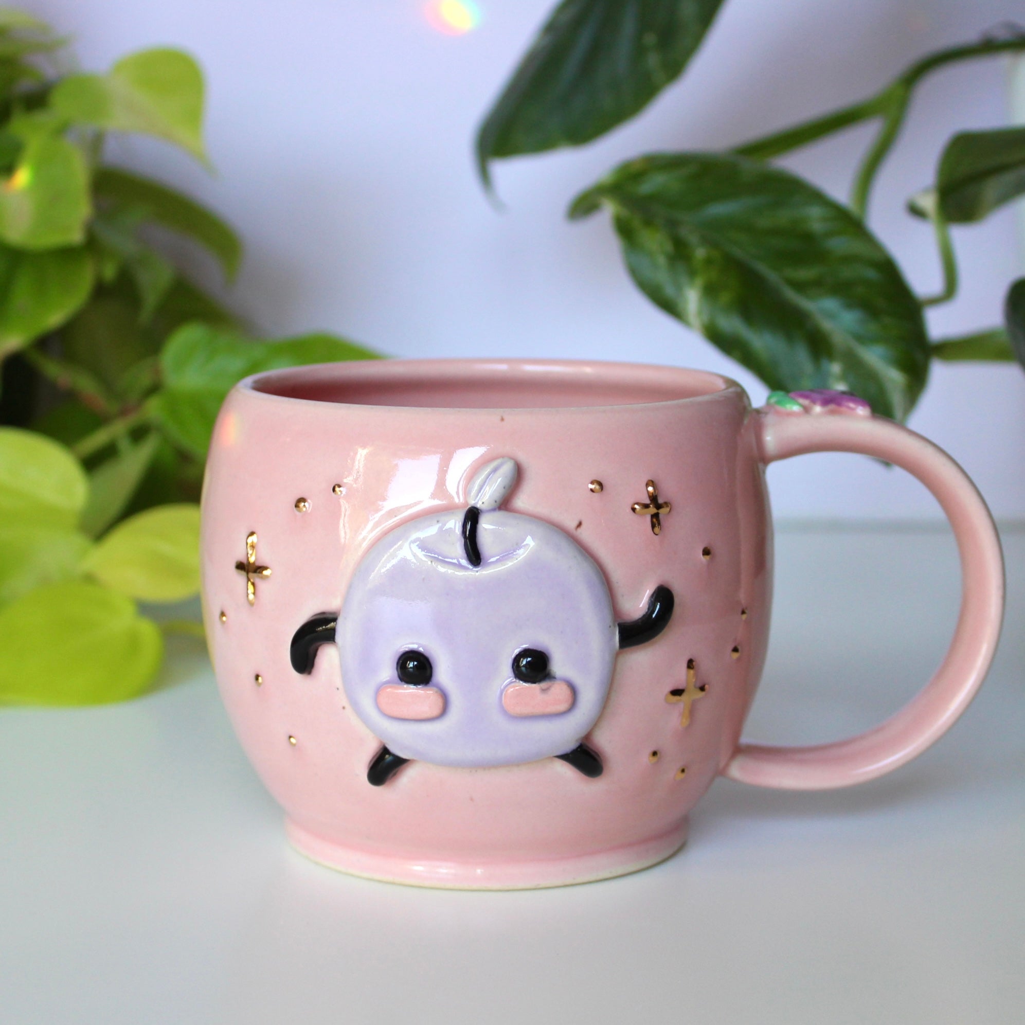 Junimo Mug - 17oz Pink & Lilac Purple - Second