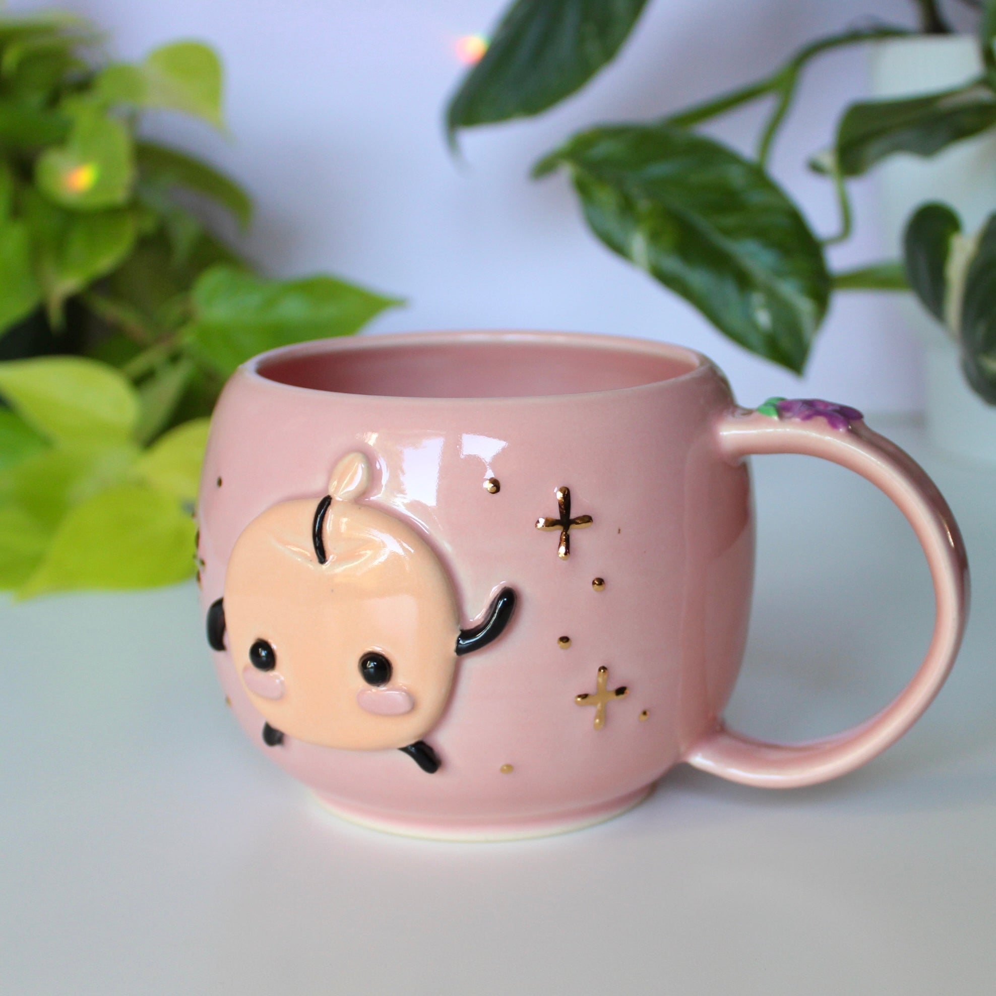 Junimo Mug - 18oz Pink & Peach - Second
