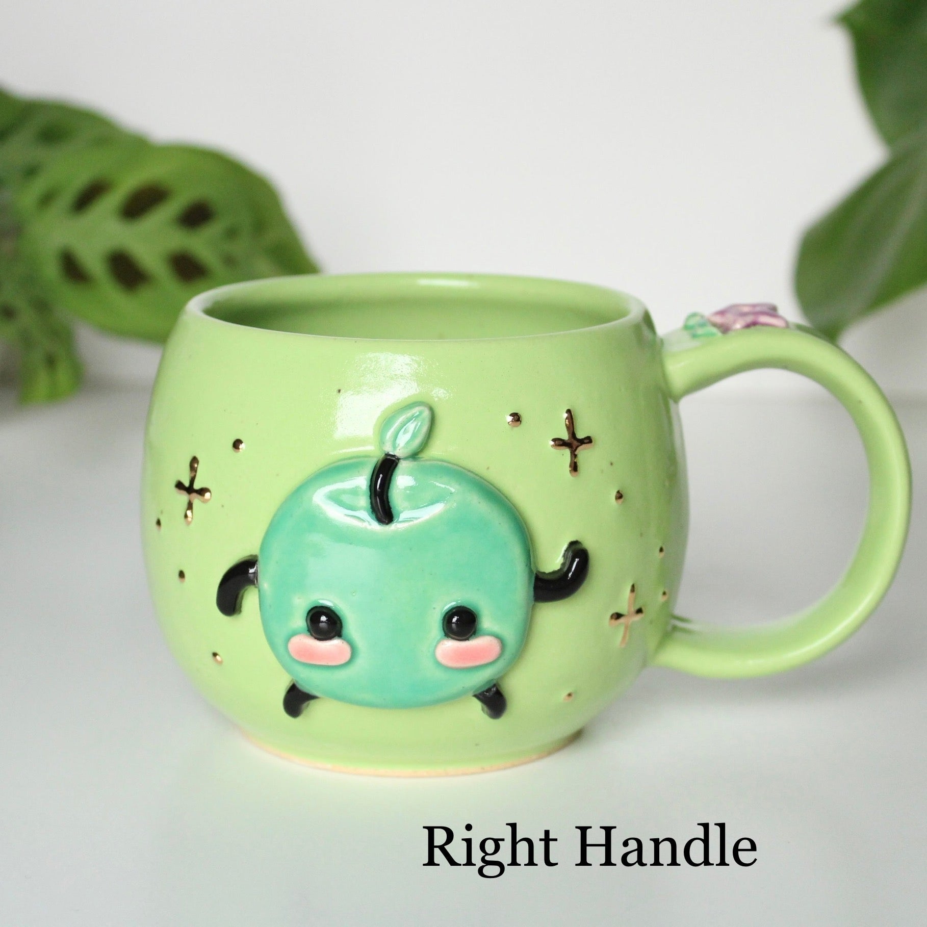 ⭐️PREORDER: Green Junimo - Green Apple Mug - 18oz