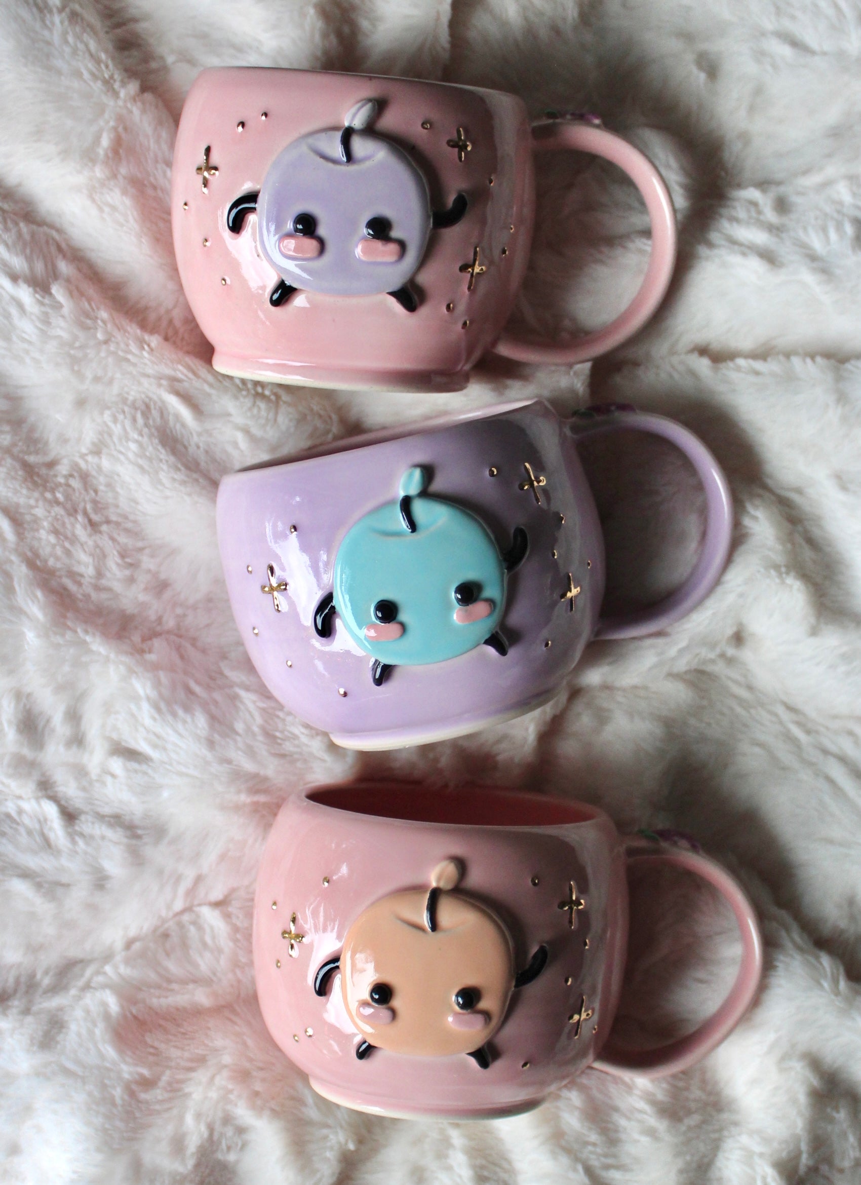 Junimo Mug - 18oz Pink & Peach - Second