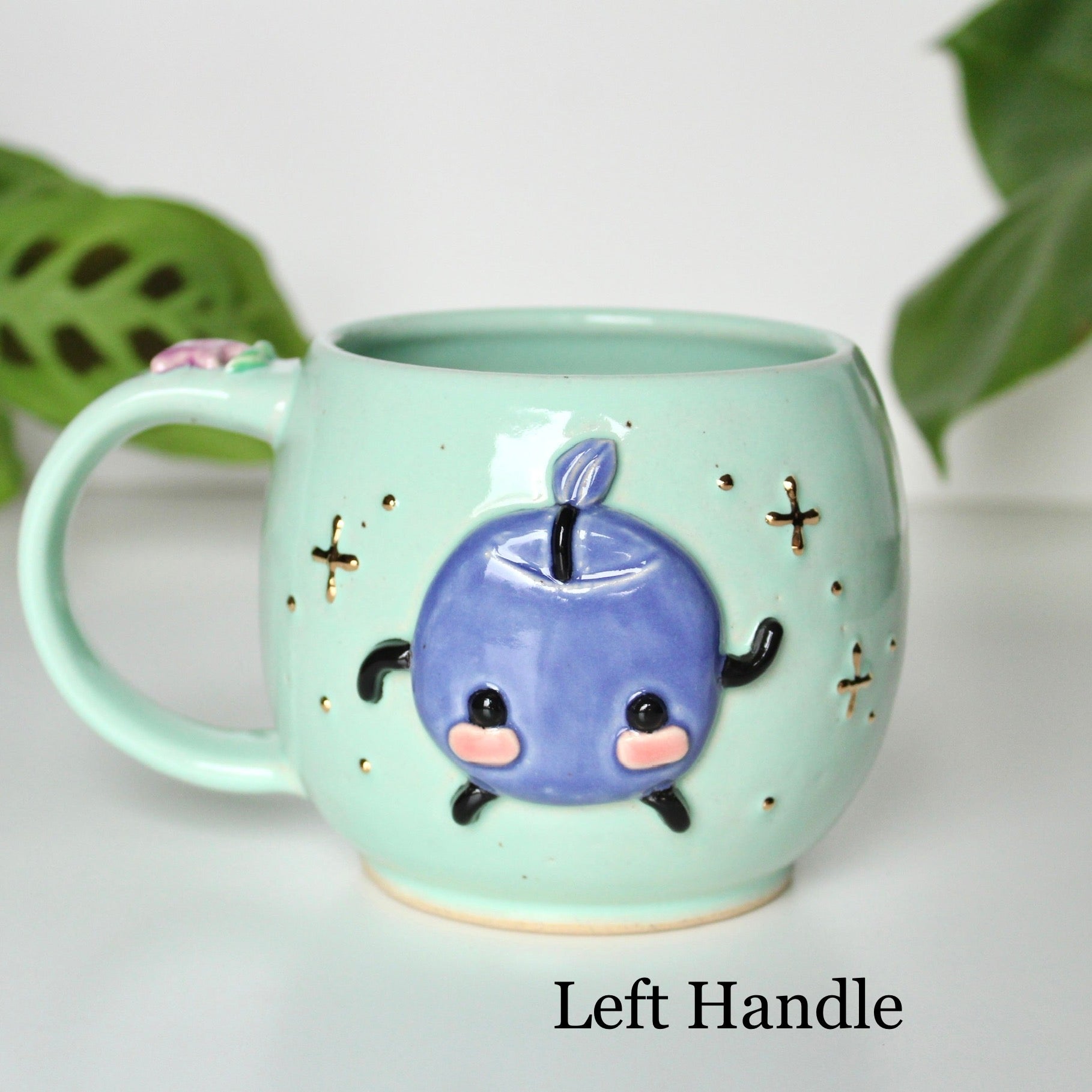 ⭐️PREORDER: Deep Blue Junimo - Sky Blue Mug - 18oz