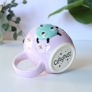 ⭐️PREORDER: Blue Junimo - Lavender Mug - 18oz