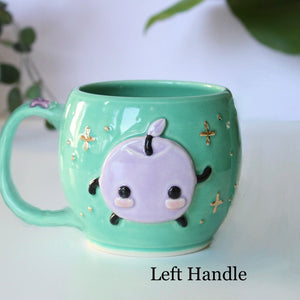 ⭐️PREORDER: Purple Junimo - Teal Mug - 18oz