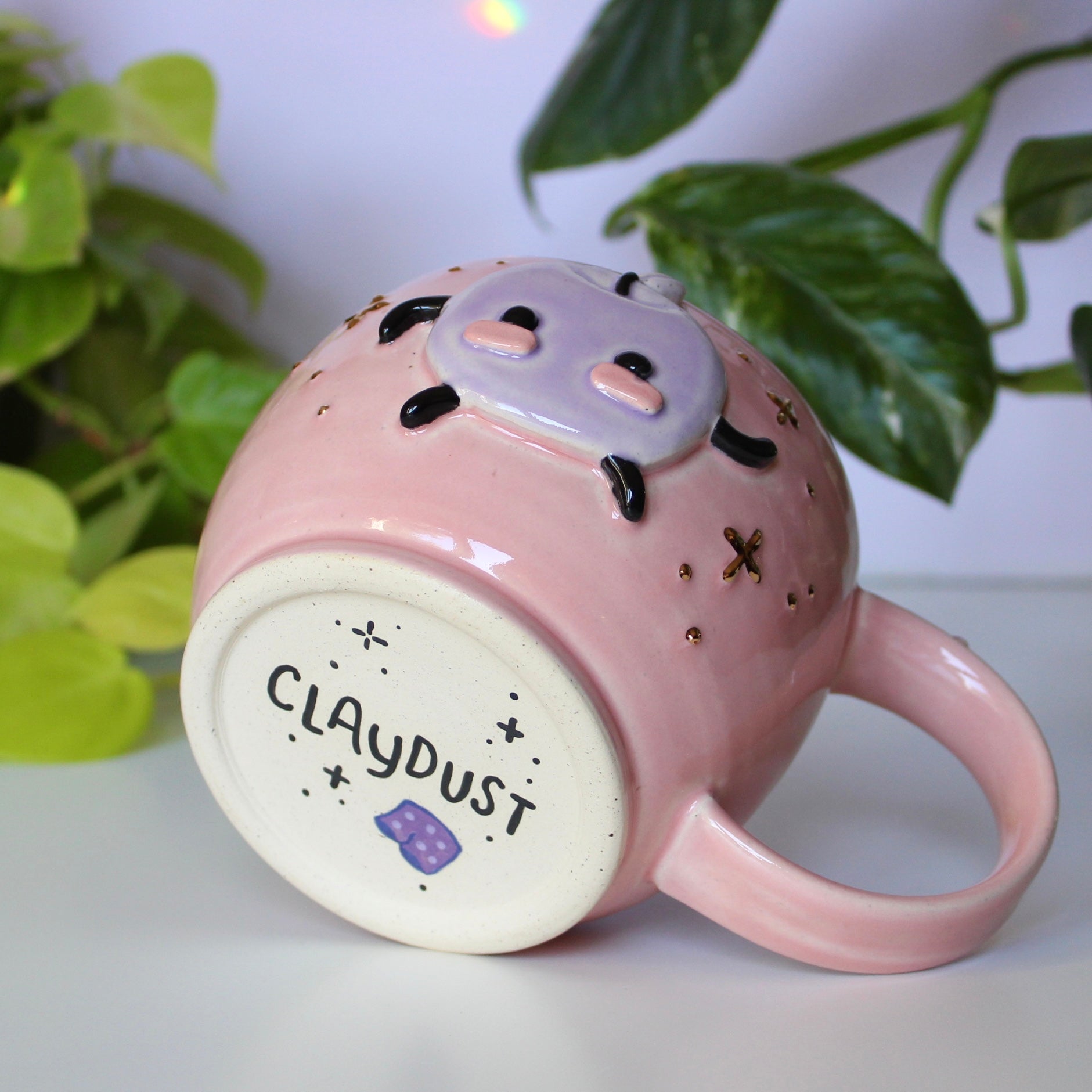 Junimo Mug - 17oz Pink & Lilac Purple - Second