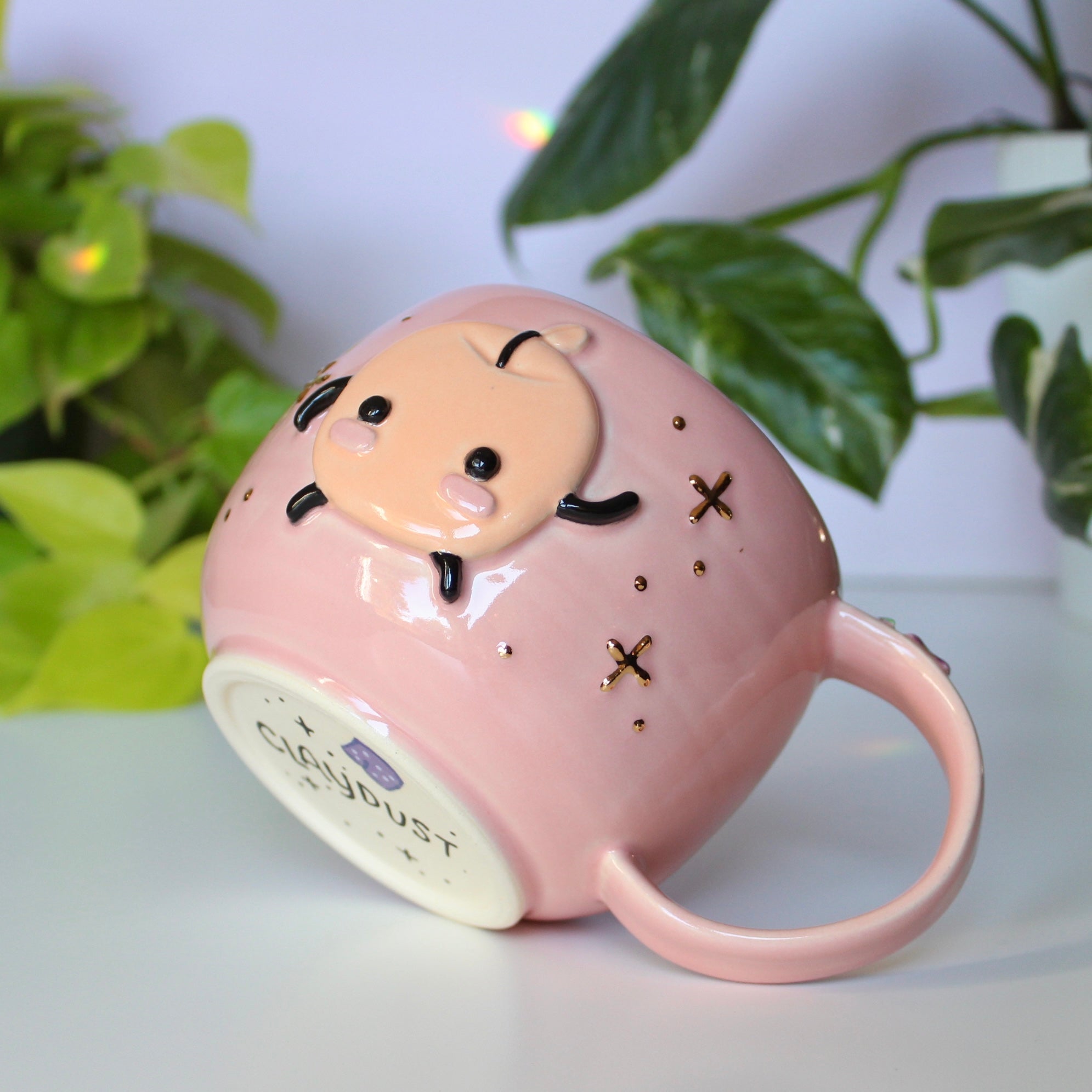 Junimo Mug - 18oz Pink & Peach - Second