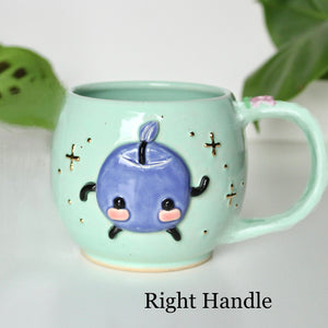 ⭐️PREORDER: Deep Blue Junimo - Sky Blue Mug - 18oz