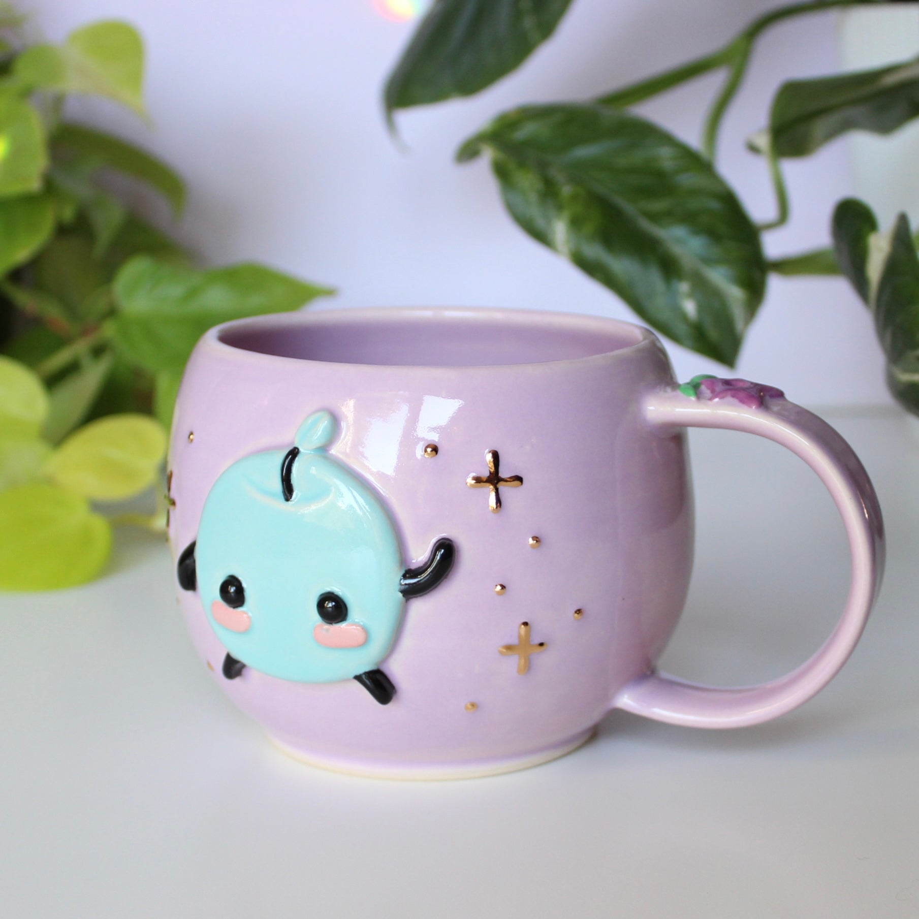 Junimo Mug - 17oz Purple & Sky Blue - Second