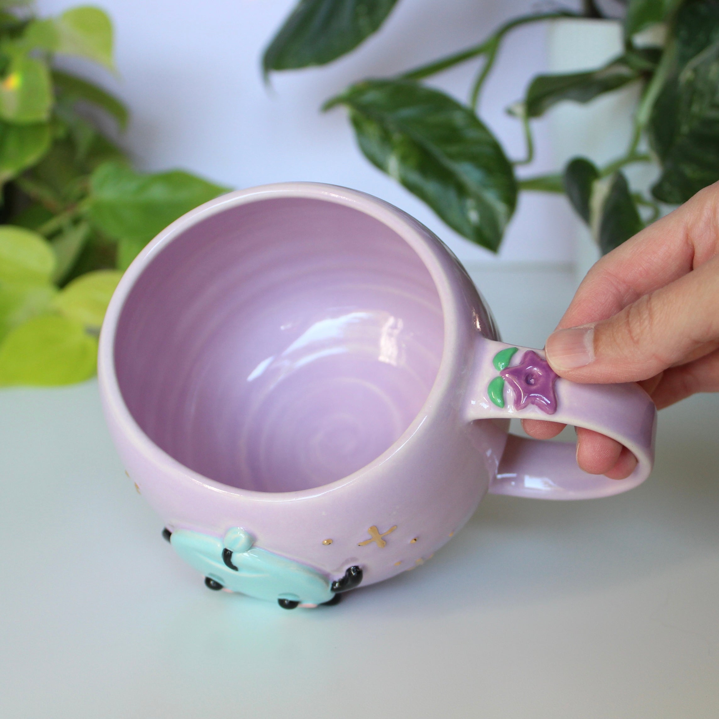 Junimo Mug - 17oz Purple & Sky Blue - Second