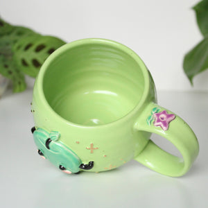 ⭐️PREORDER: Green Junimo - Green Apple Mug - 18oz
