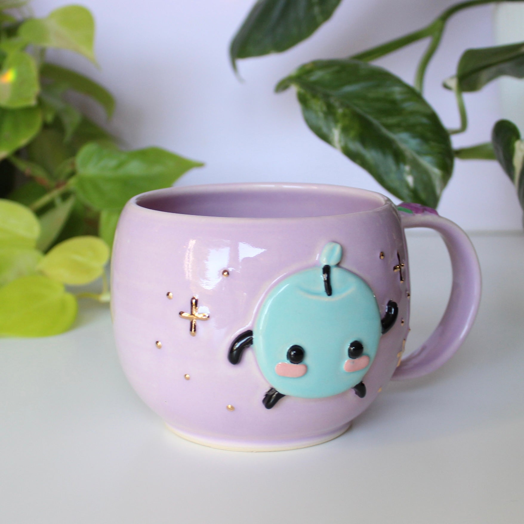 Junimo Mug - 17oz Purple & Sky Blue - Second