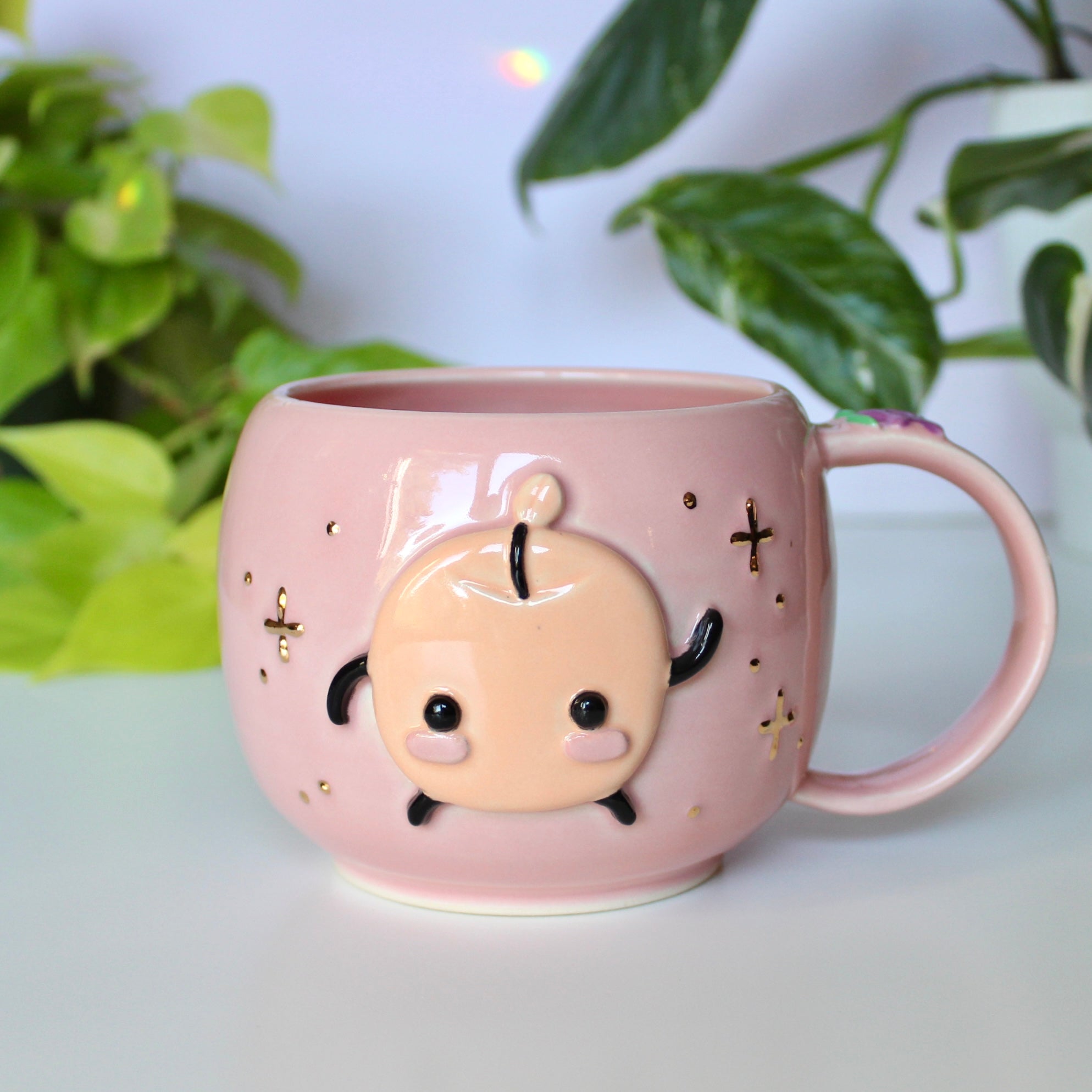 Junimo Mug - 18oz Pink & Peach - Second