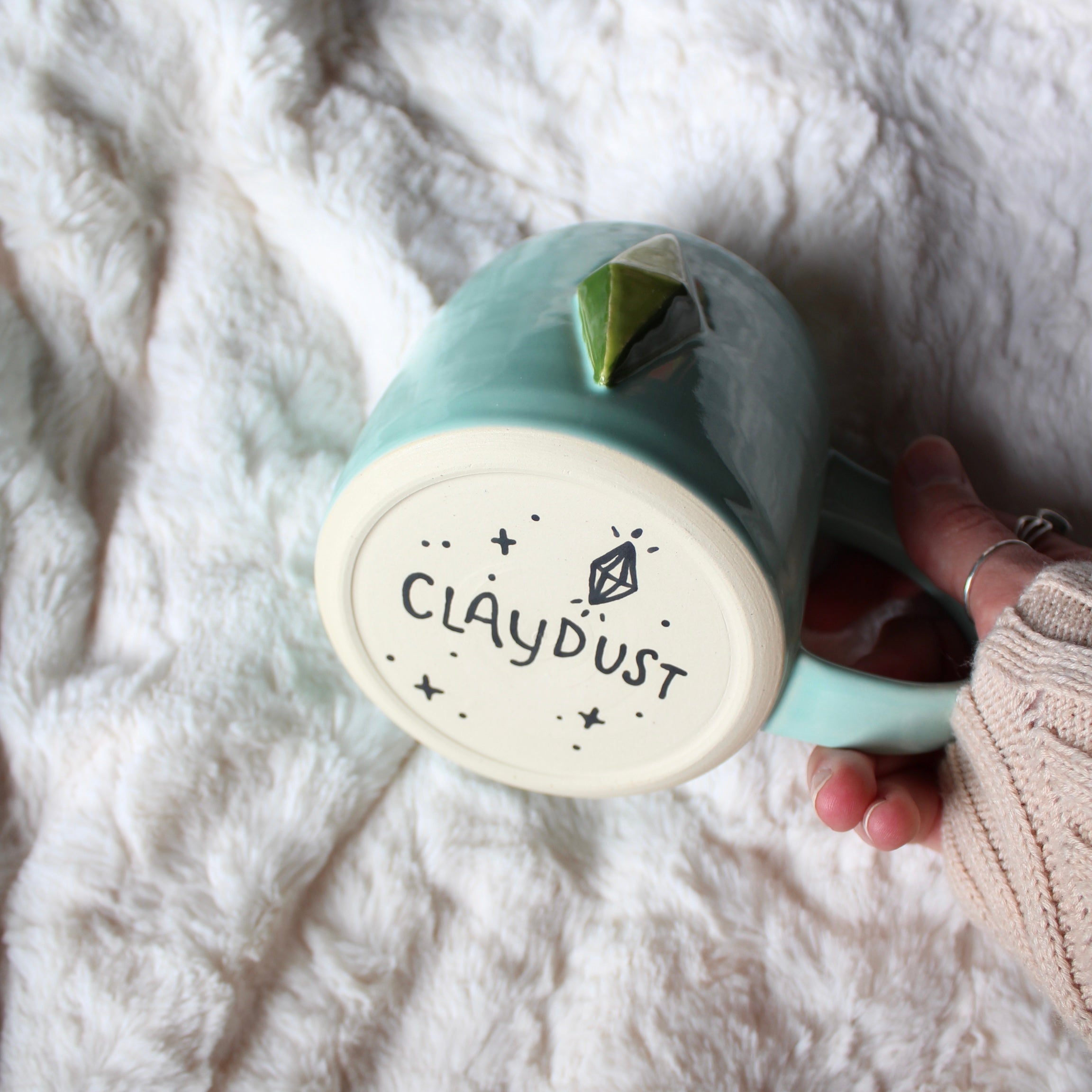Plumbob Mug - Aqua Blue 16oz