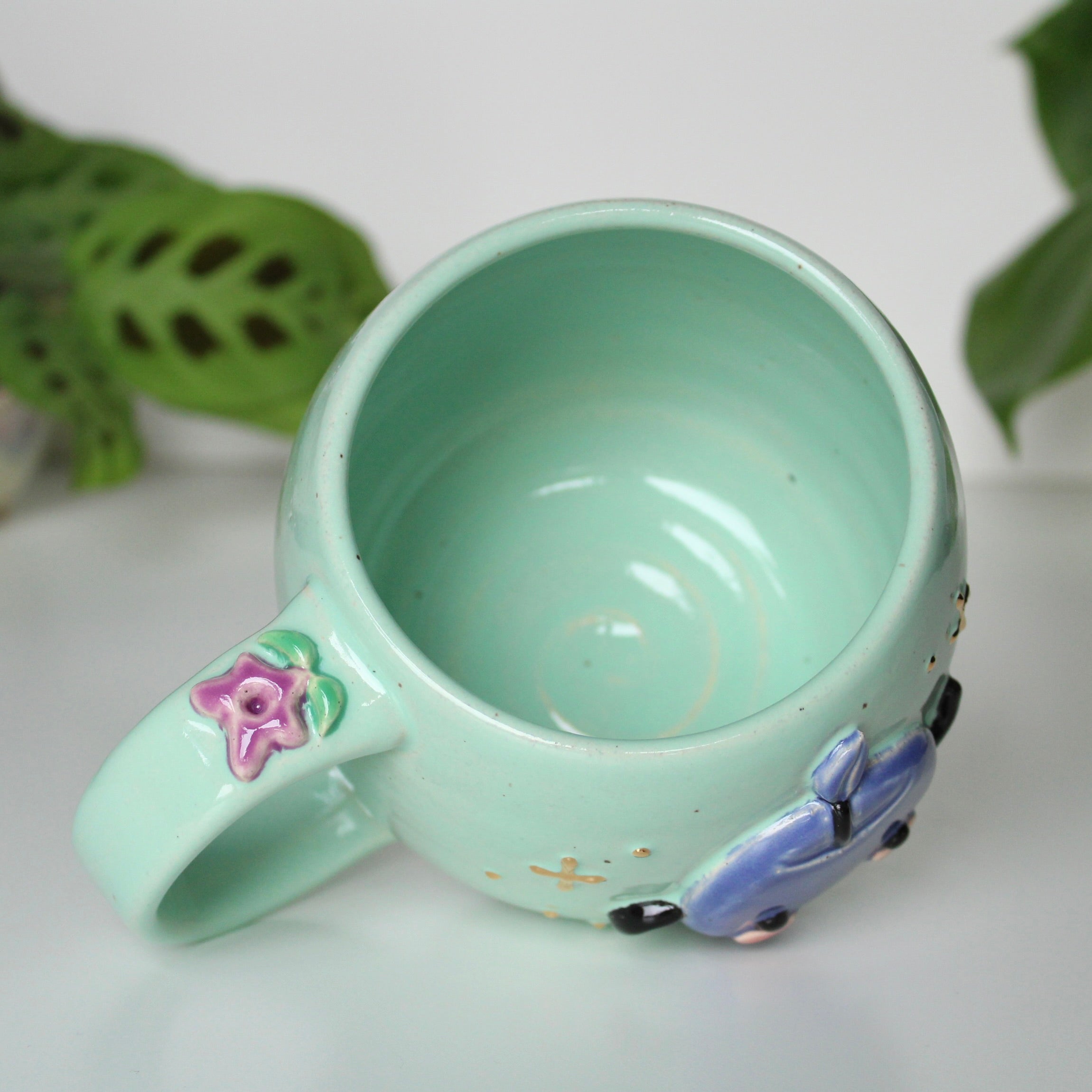 ⭐️PREORDER: Deep Blue Junimo - Sky Blue Mug - 18oz