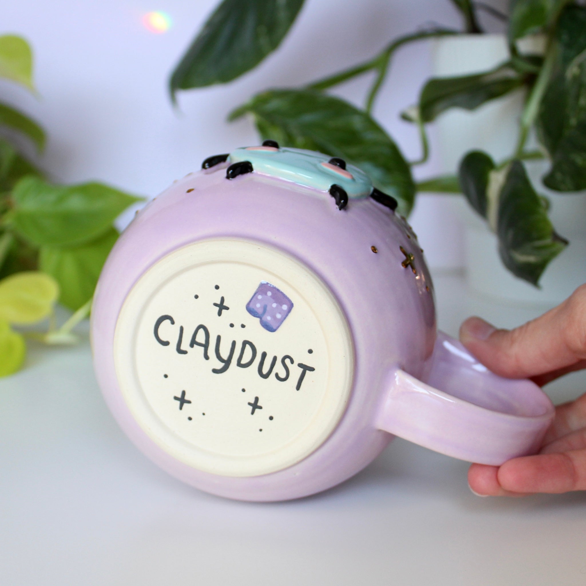 Junimo Mug - 17oz Purple & Sky Blue - Second