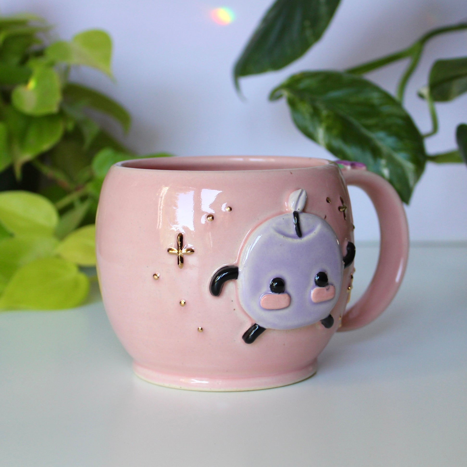 Junimo Mug - 17oz Pink & Lilac Purple - Second