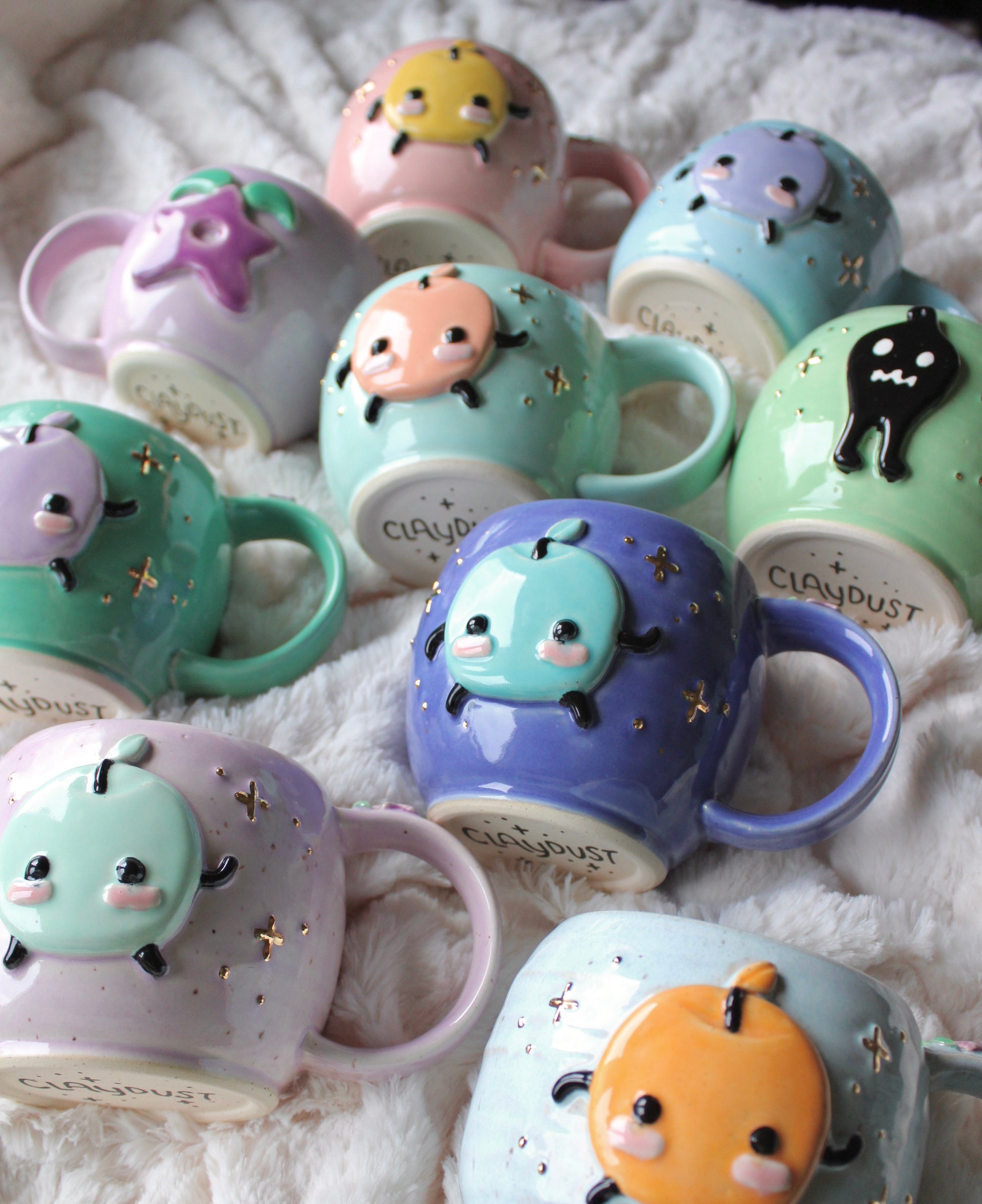 ⭐️PREORDER: Purple Junimo - Teal Mug - 18oz